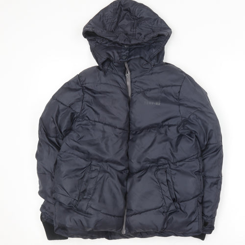 NEXT Boys Blue   Puffer Jacket Blazer Size 9 Years
