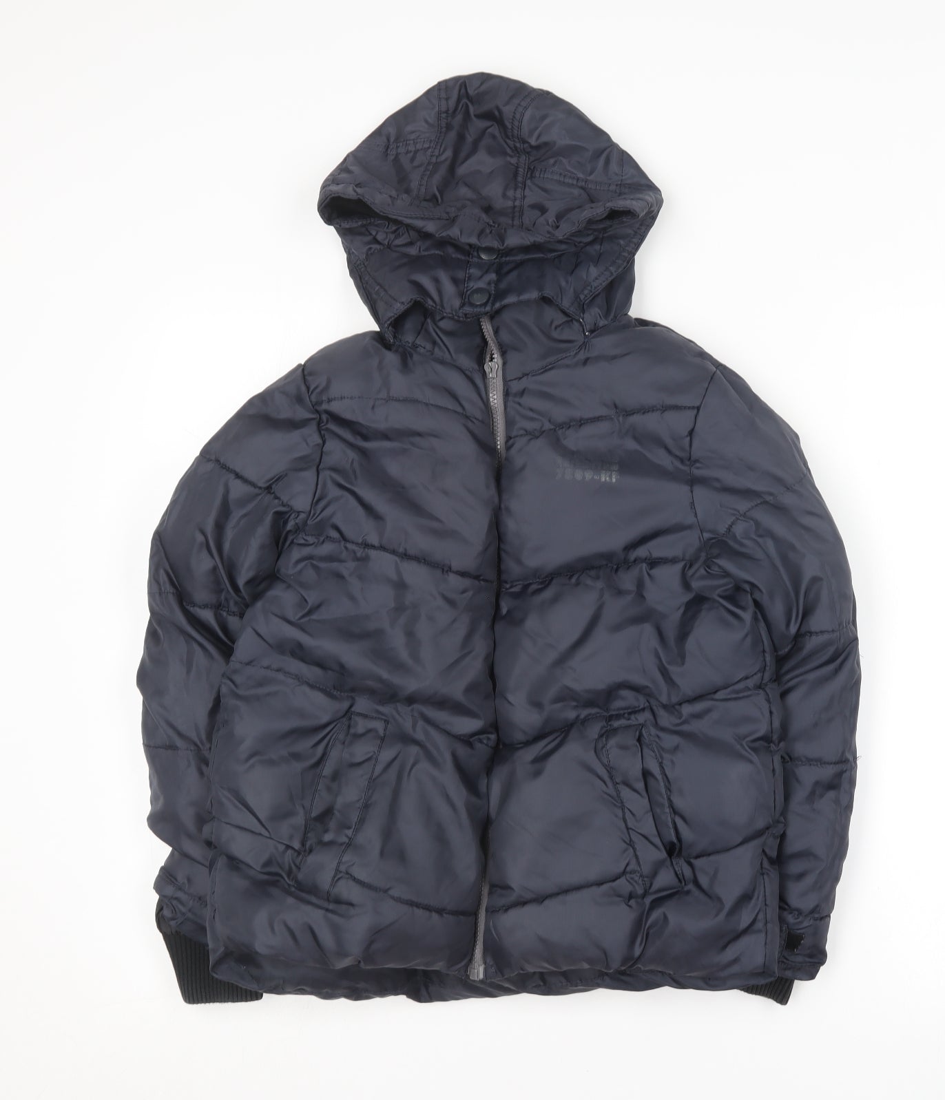 NEXT Boys Blue   Puffer Jacket Blazer Size 9 Years