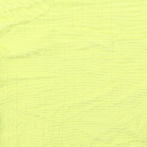 QED London Womens Yellow Boat Neck  Cotton Pullover Jumper Size L