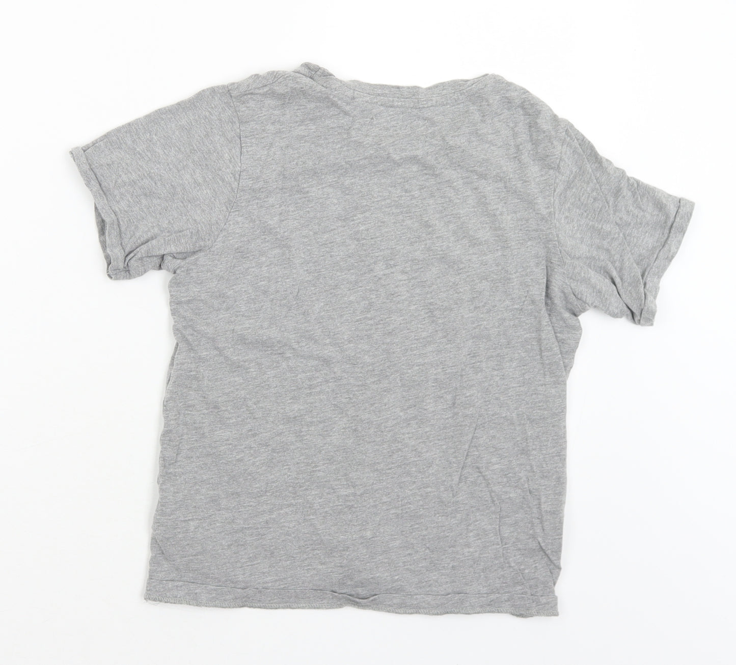 Produkt Boys Grey  Cotton Basic T-Shirt Size 11-12 Years Crew Neck  - San Francisco