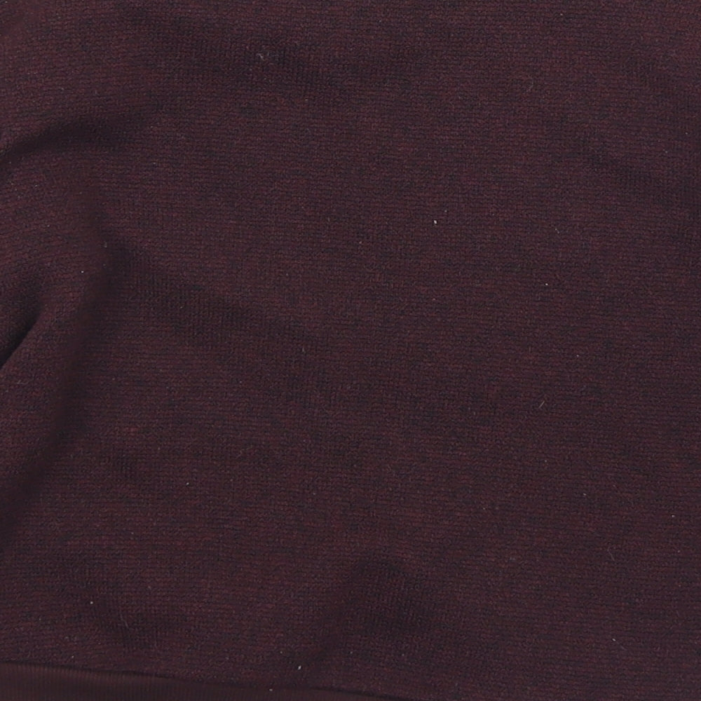 George Boys Purple  Polyester Pullover Sweatshirt Size 7-8 Years