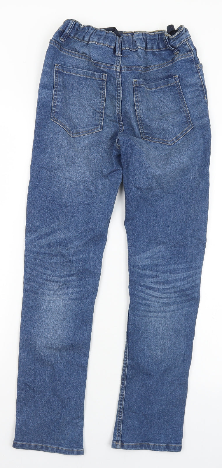 Matalan Boys Blue  Cotton Skinny Jeans Size 13 Years  Regular Button