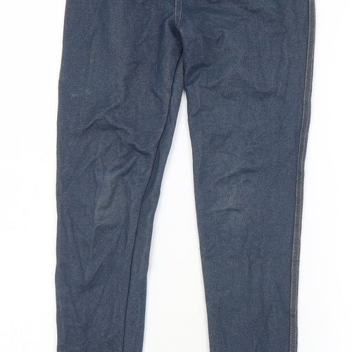Primark Girls Blue  Polyester Jegging Jeans Size 9-10 Years  Regular