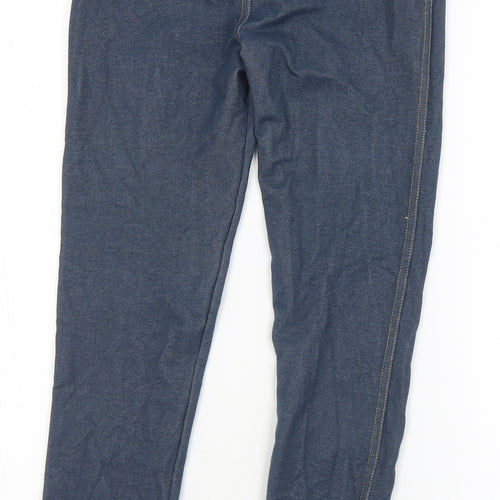 Primark Girls Blue  Polyester Jegging Jeans Size 9-10 Years  Regular