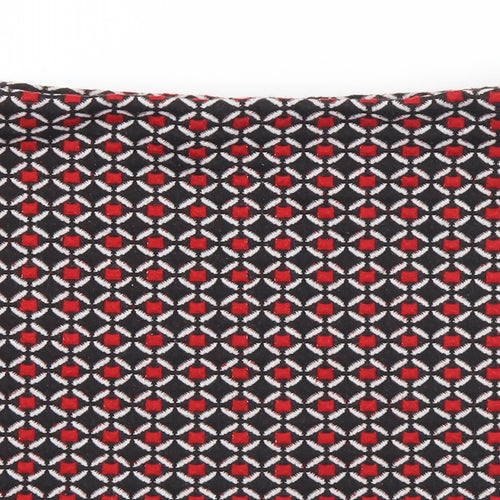 Lipsy Womens Multicoloured Geometric Polyester A-Line Skirt Size 26 in