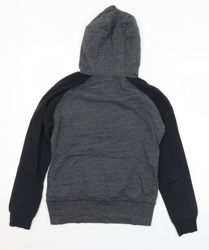 ellesse Womens Grey Cotton Pullover Hoodie Size 8