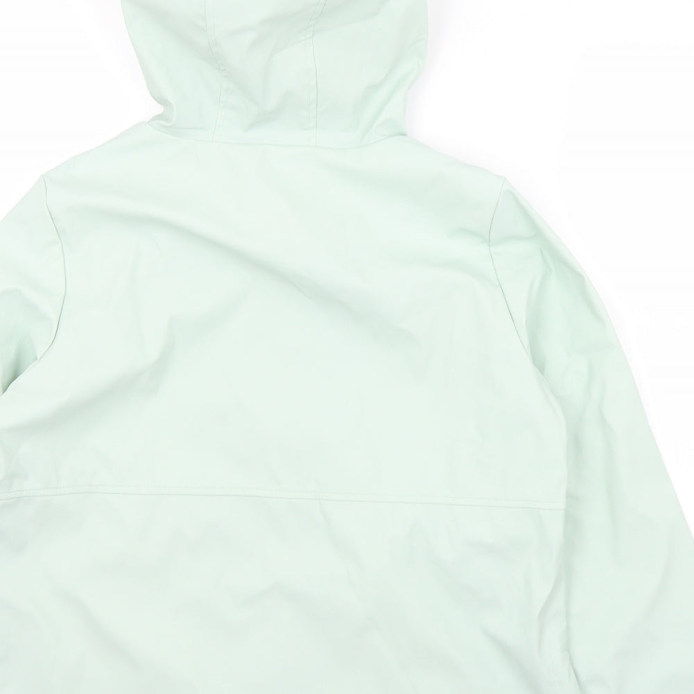 Dunnes Stores Womens Green   Anorak Jacket Size S  Zip