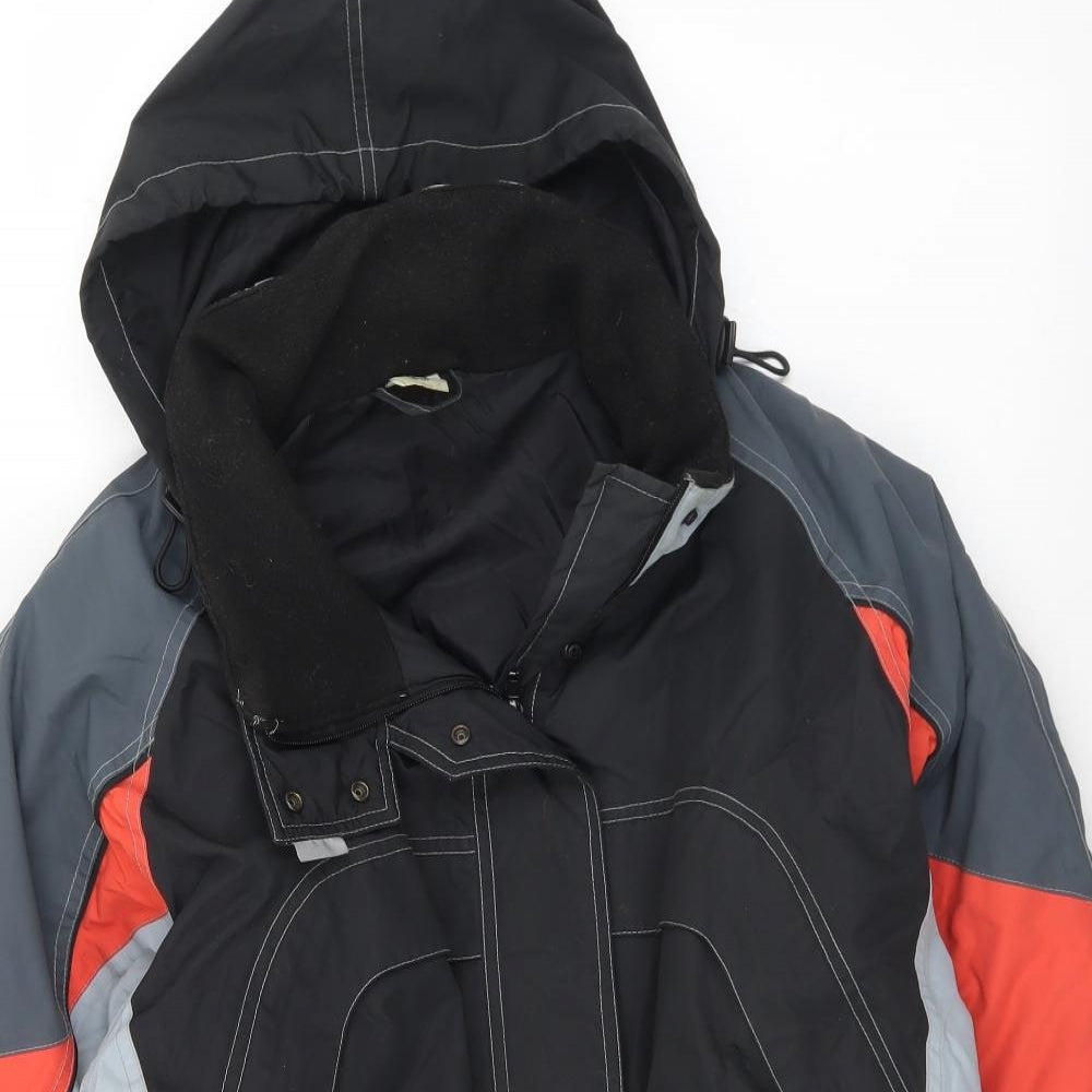 Crane Sports Womens Multicoloured   Ski Jacket Coat Size 16  Zip - 16-18