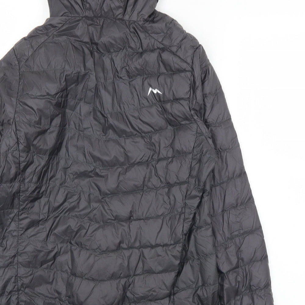 Peter Storm Womens Grey   Quilted Coat Size 10  Zip