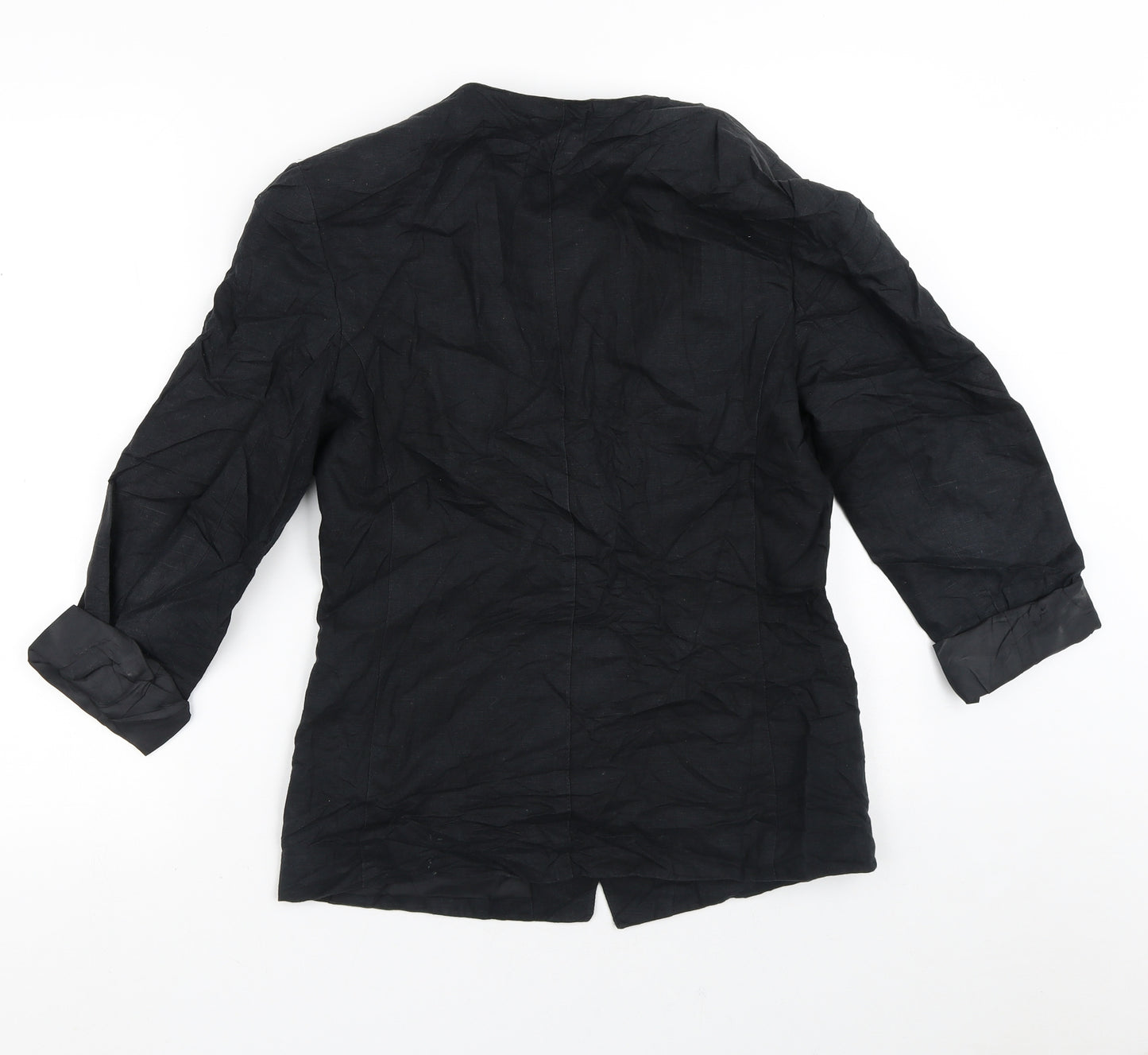 St Michael Womens Black   Jacket Blazer Size 10