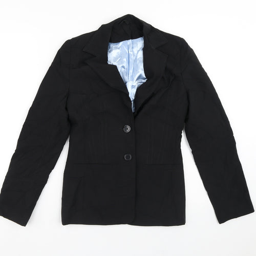 New Look Womens Black   Jacket Blazer Size 8