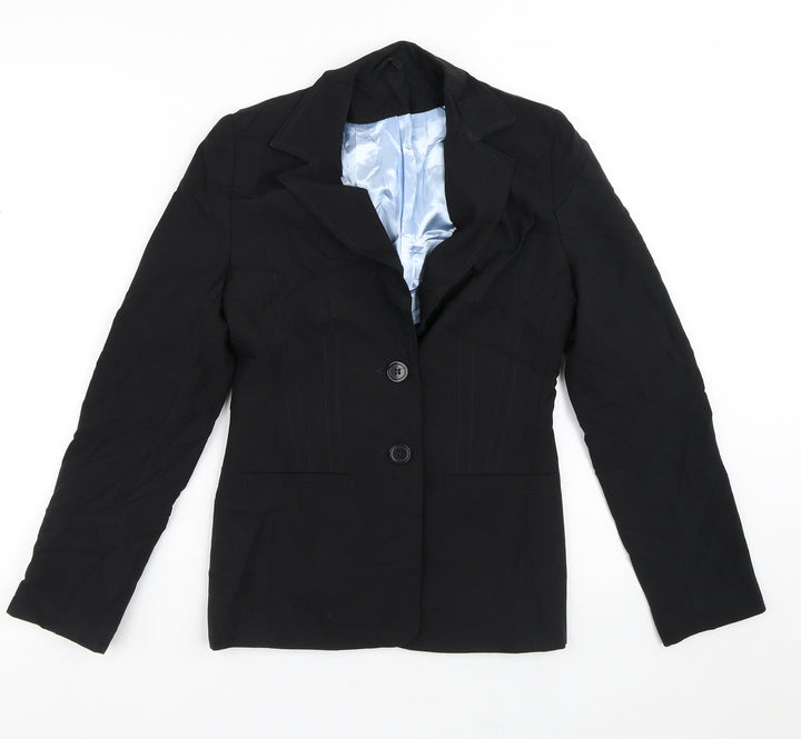 New Look Womens Black Jacket Blazer Size 8