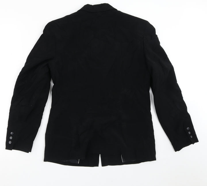 Per Una Womens Black   Jacket Blazer Size 12