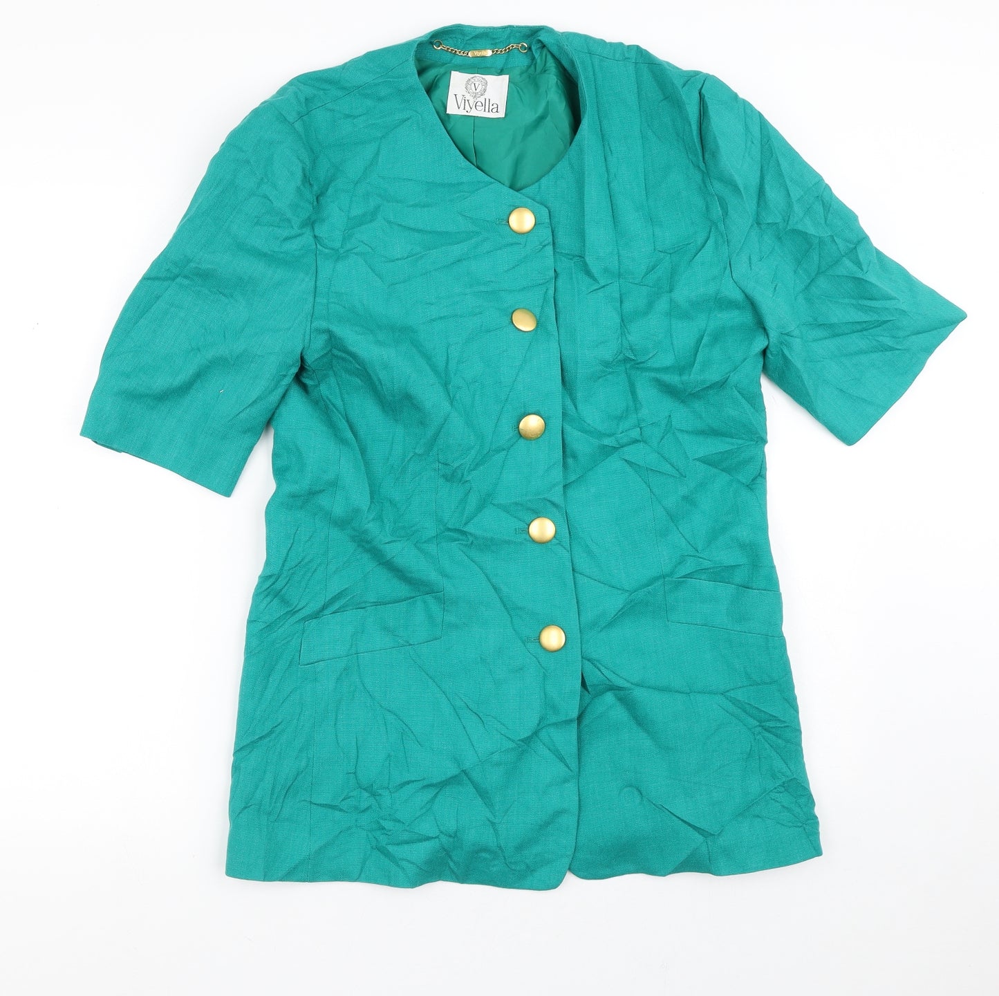 Viyella Womens Green   Jacket  Size 10