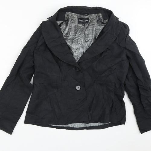 Debenhams Womens Black   Jacket Blazer Size 18