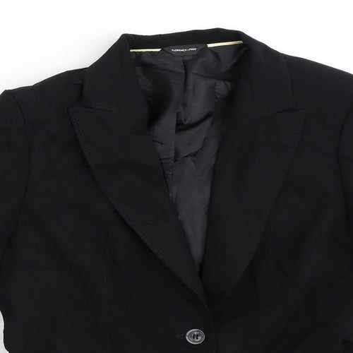 Florence & Fred Womens Black   Jacket Blazer Size 10