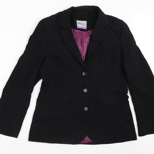 Skopes Womens Black   Jacket Blazer Size M