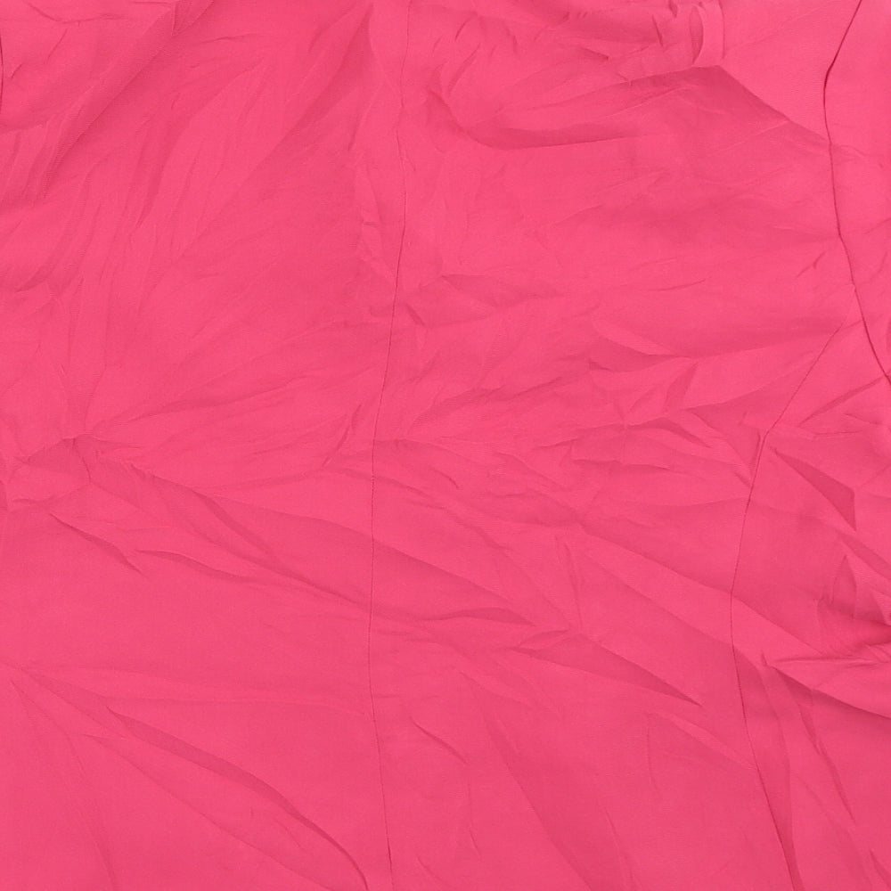 Victoria Layne Womens Pink   Jacket Blazer Size 22