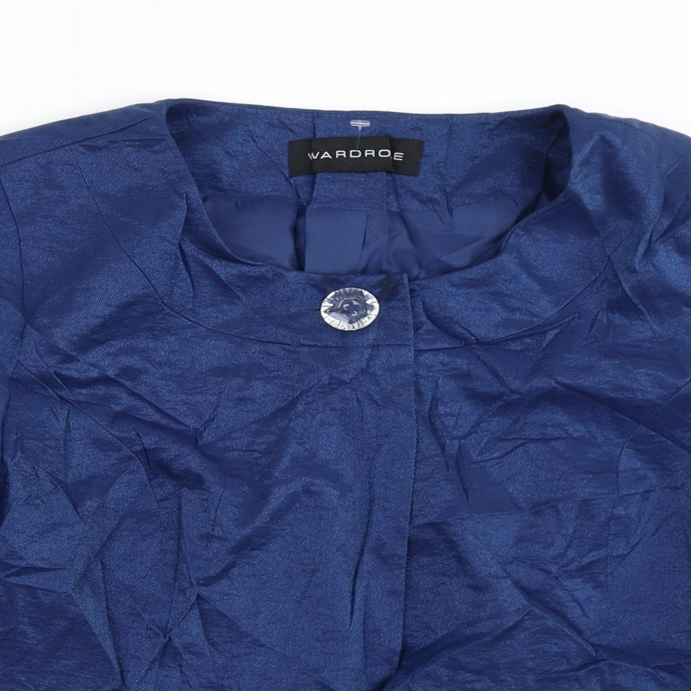 Wardrobe Womens Blue   Jacket  Size 14