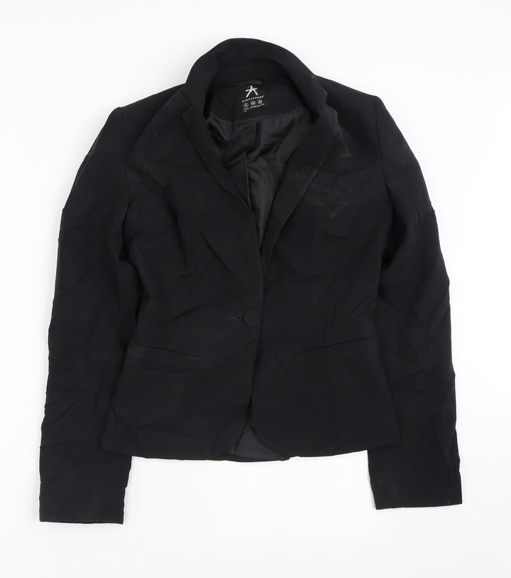 Atmosphere Womens Black Jacket Blazer Size 6