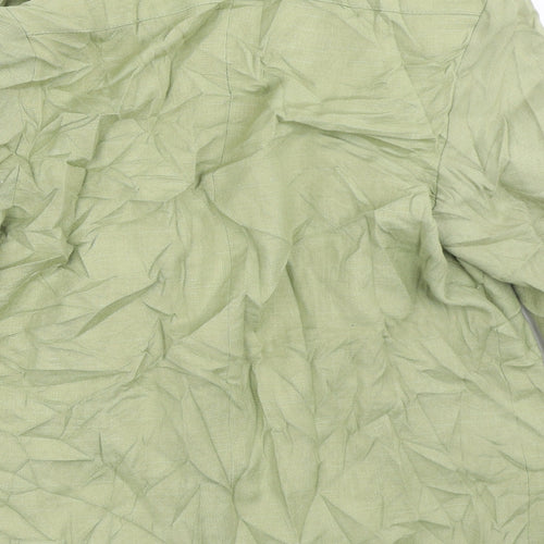 Preworn Womens Green   Jacket Blazer Size 12