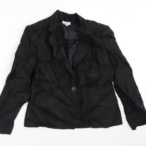 Debenhams Womens Black   Jacket Blazer Size 14