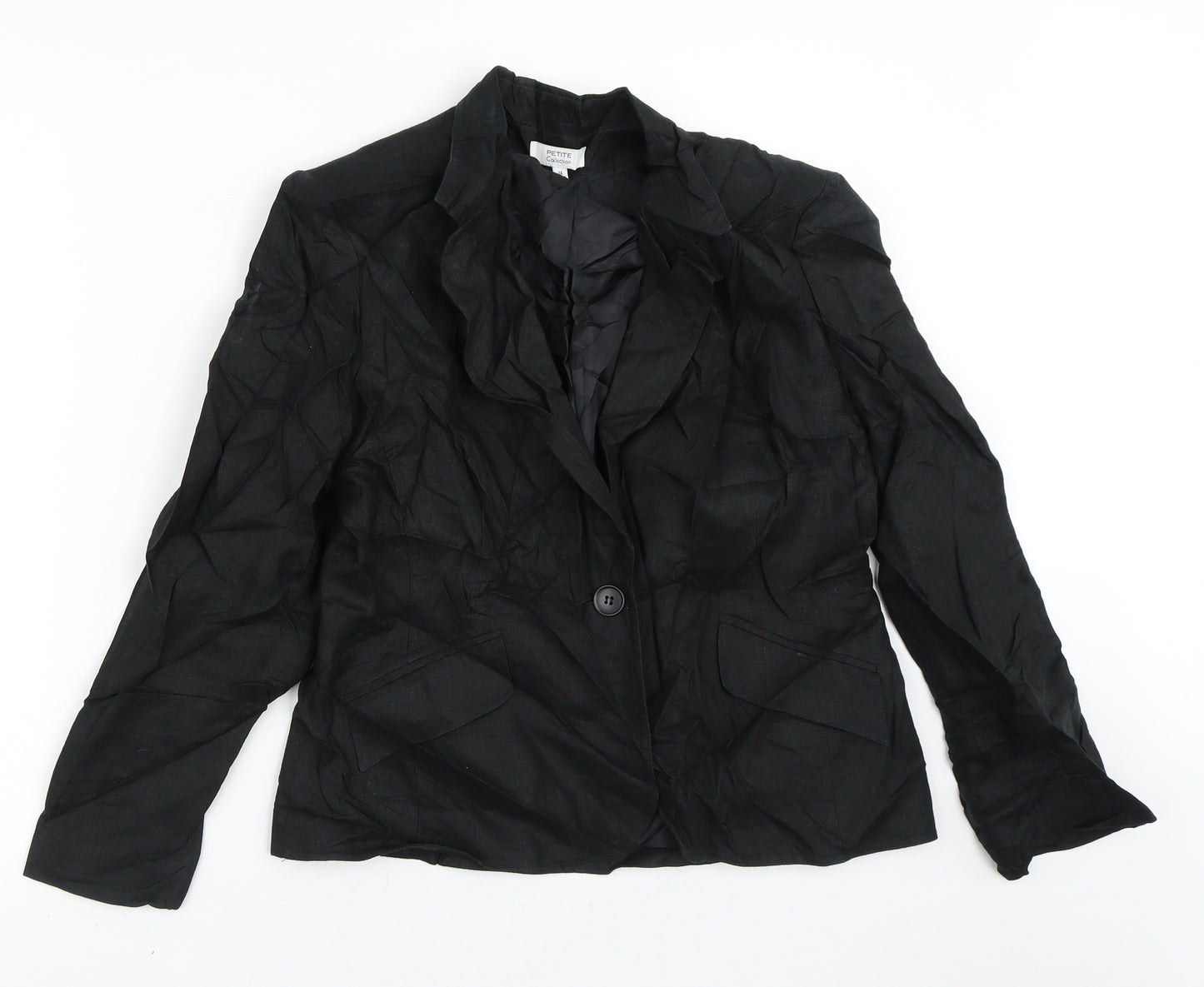 Debenhams Womens Black   Jacket Blazer Size 14
