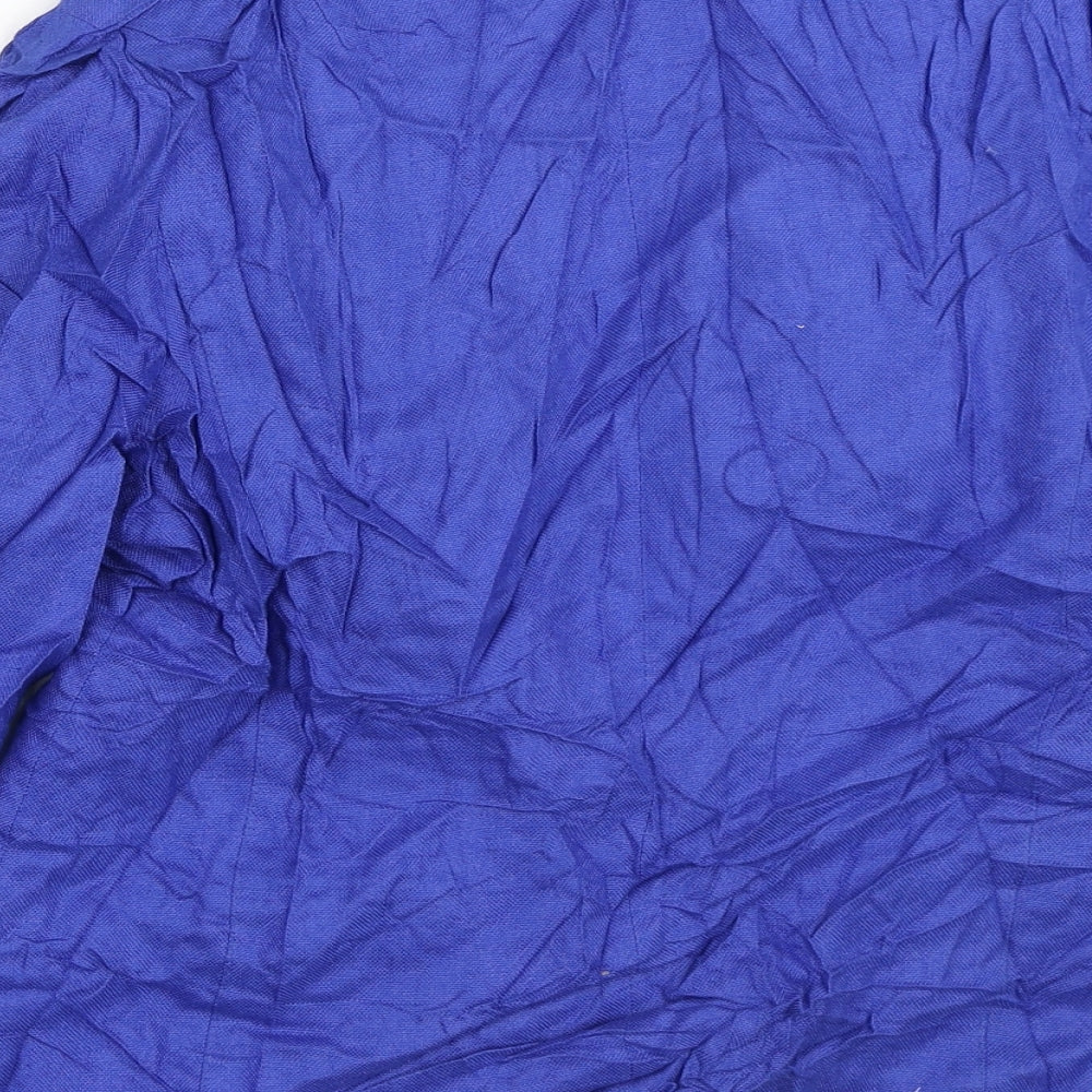 Hardor Womens Purple   Jacket Blazer Size 8
