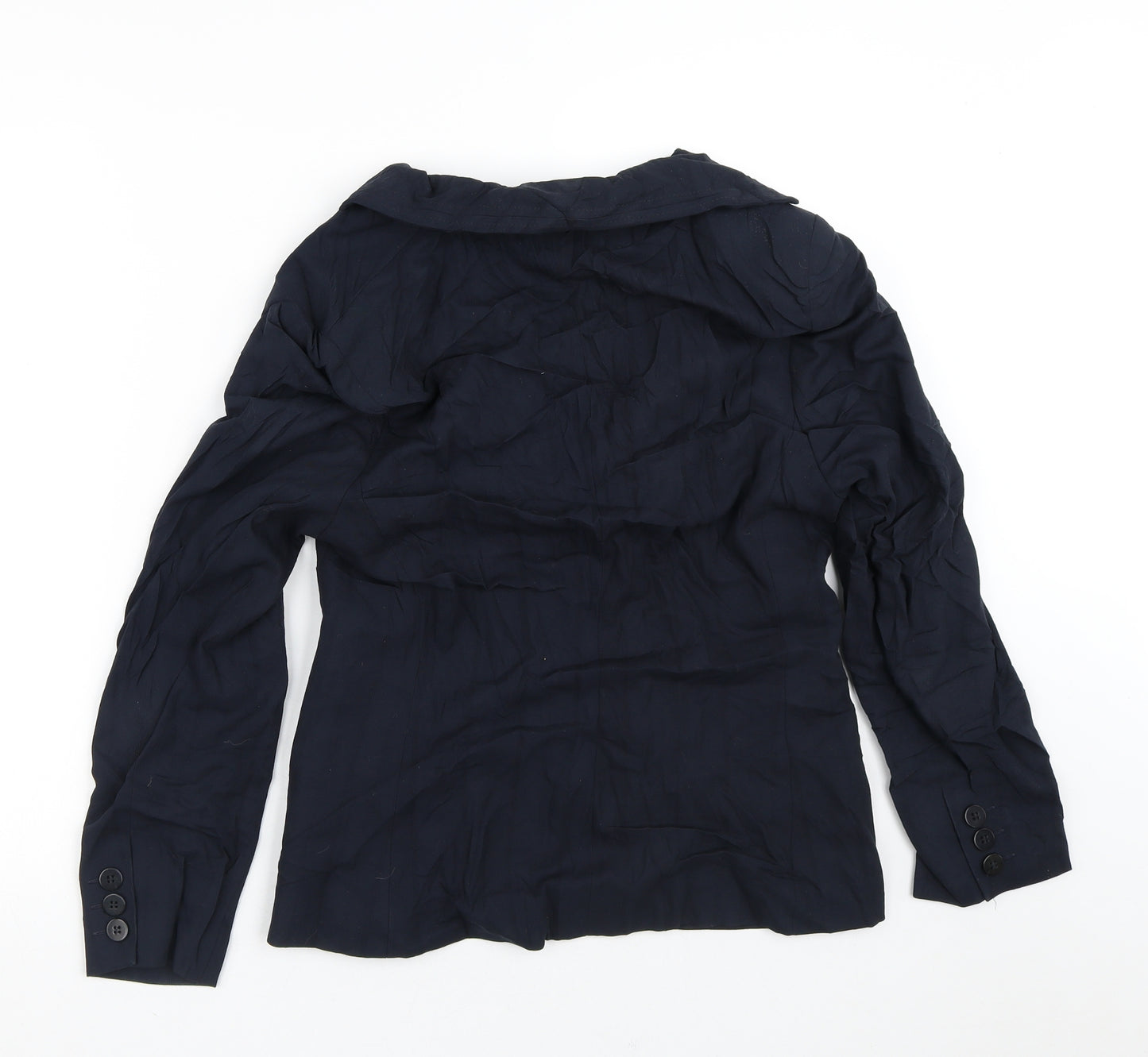 NEXT` Womens Black Striped  Jacket Blazer Size 12