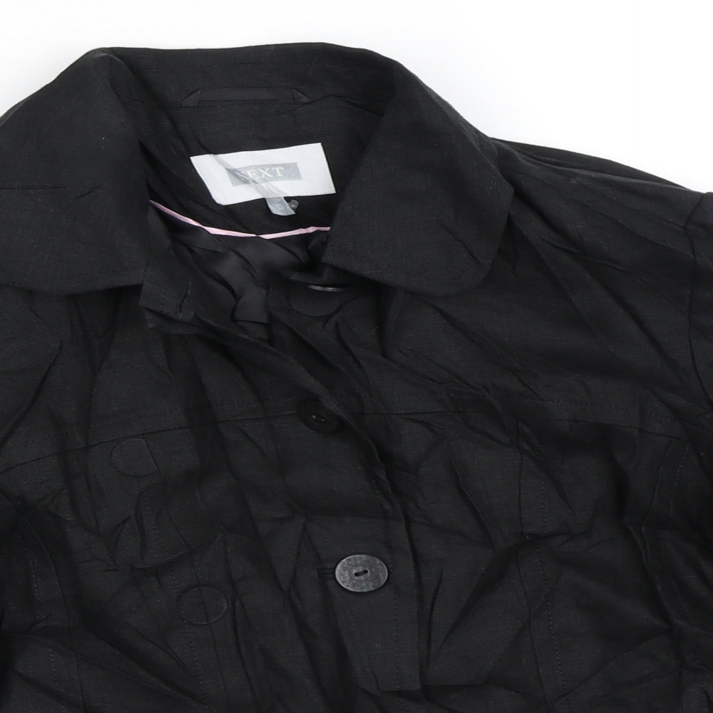NEXT Womens Black   Jacket Blazer Size 12
