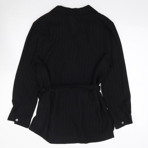 Anne Brooks Womens Black   Jacket  Size 12  Button
