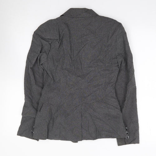 Primark Womens Black  Polyester Jacket Suit Jacket Size 10