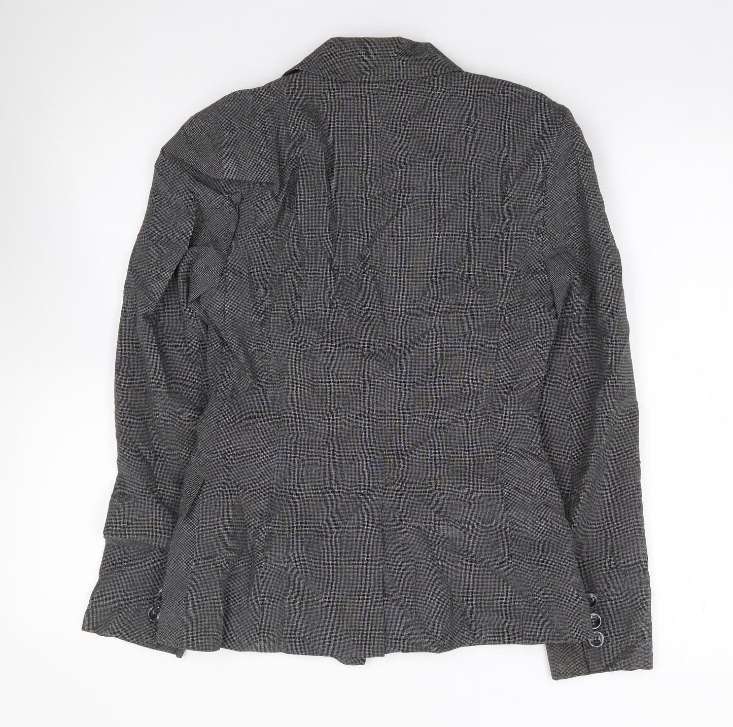 Primark Womens Black  Polyester Jacket Suit Jacket Size 10