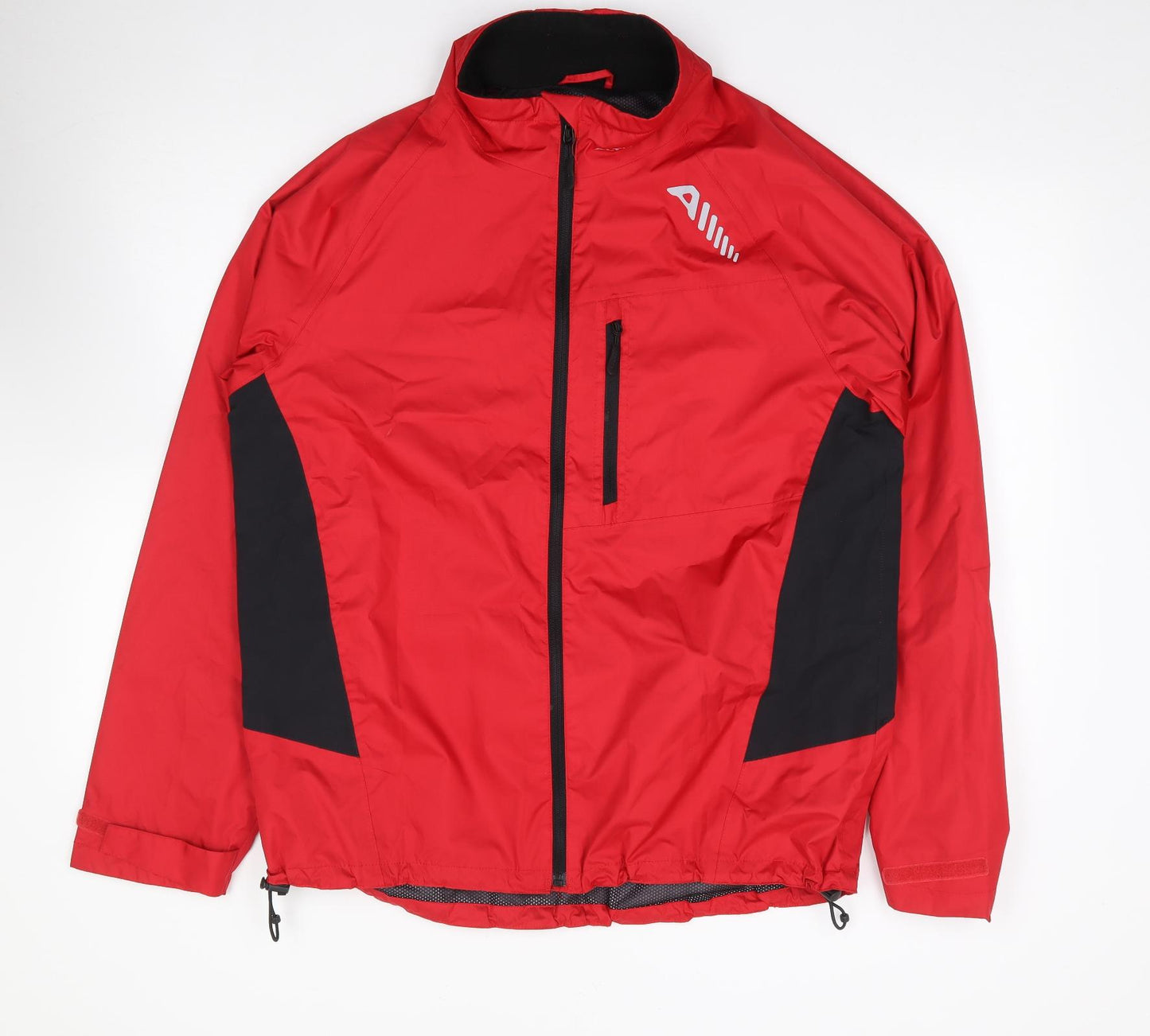 Altura Mens Red   Rain Coat Jacket Size L  Zip