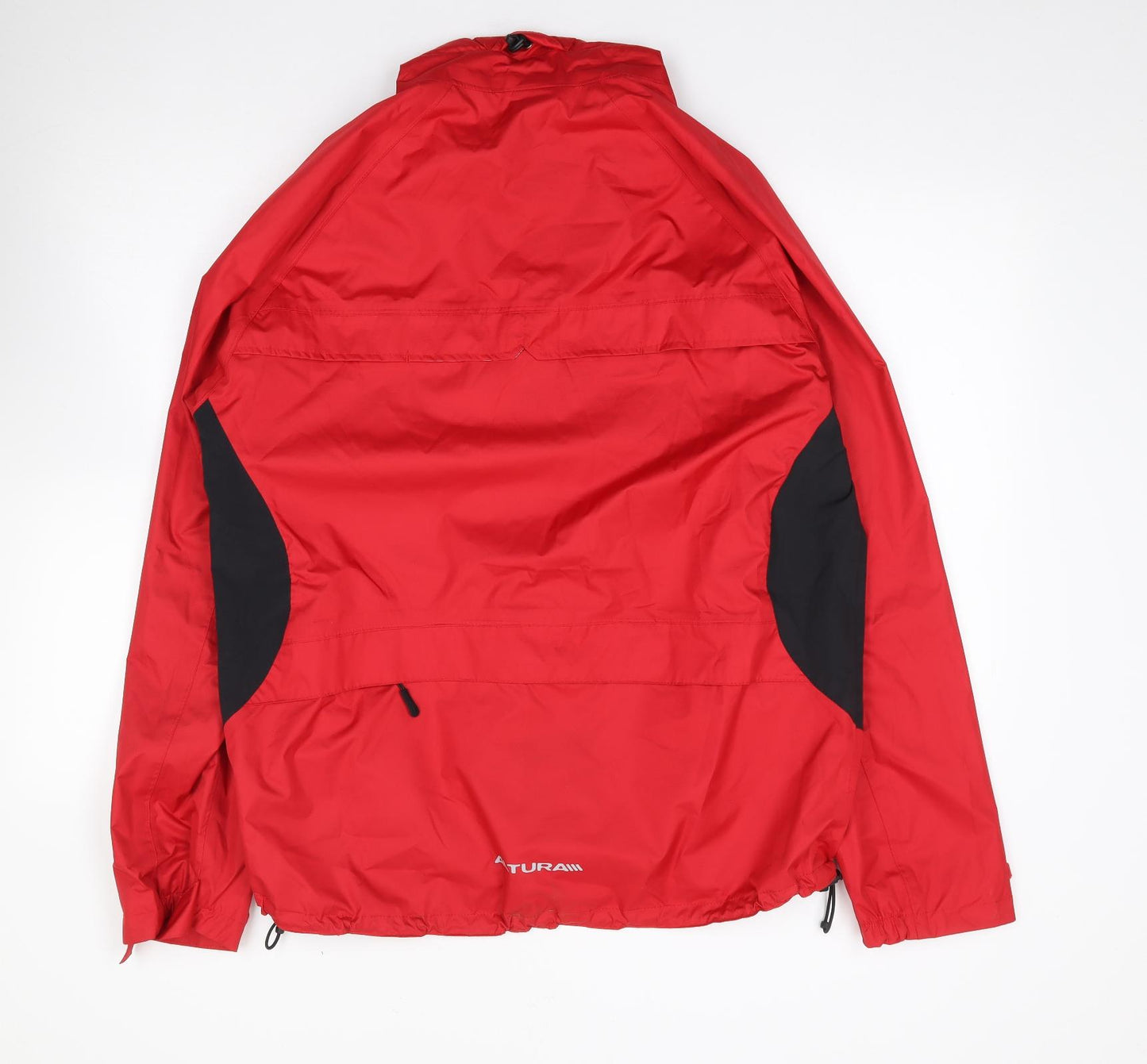 Altura Mens Red   Rain Coat Jacket Size L  Zip