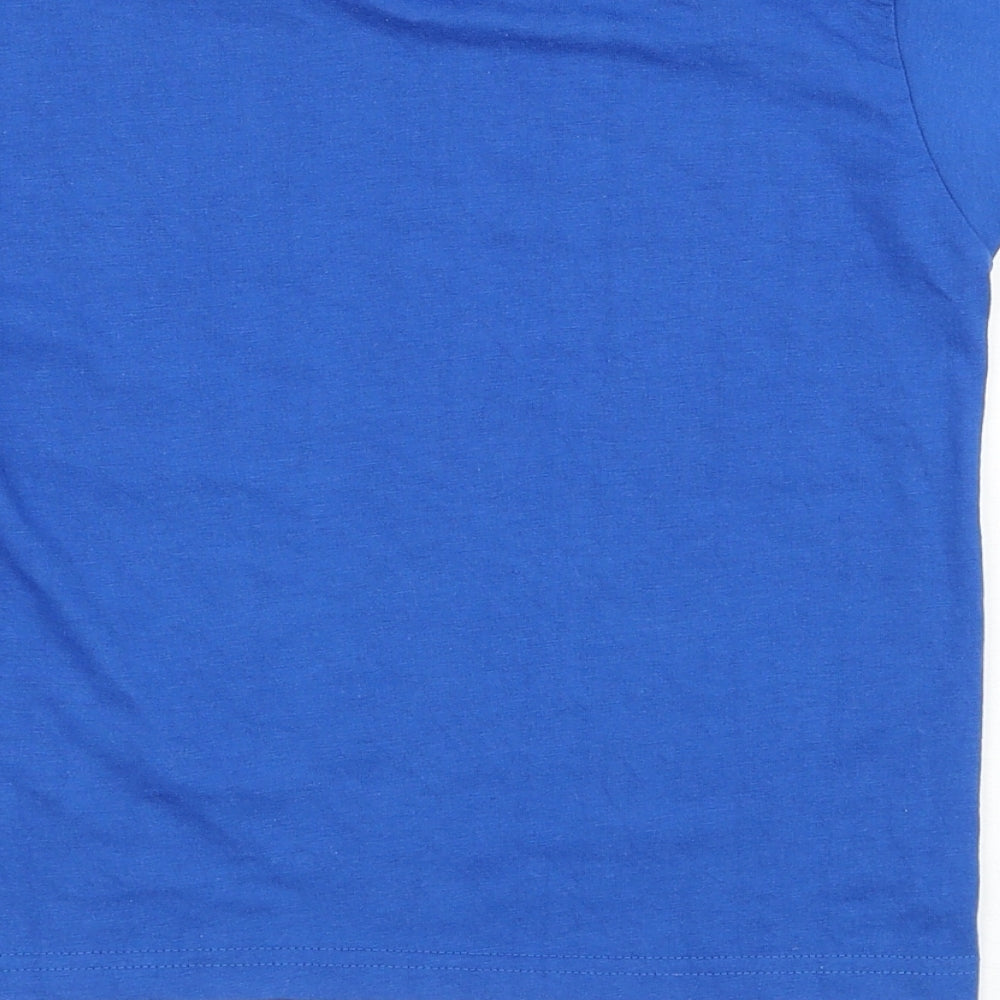 Trespass Boys Blue  Polyester Basic T-Shirt Size 3-4 Years Round Neck Pullover
