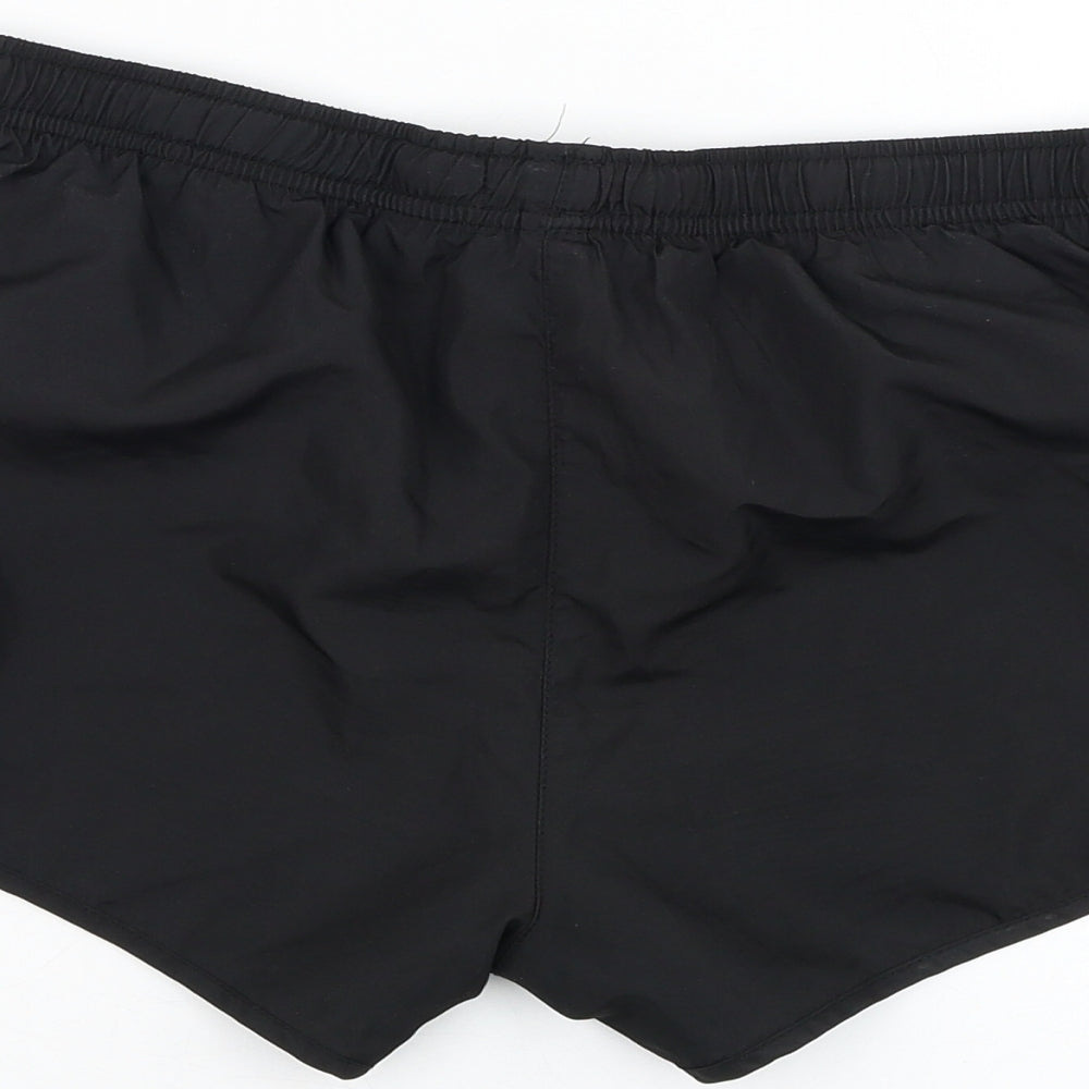 Primark Womens Black  Polyester Sweat Shorts Size 12 L3 in Regular