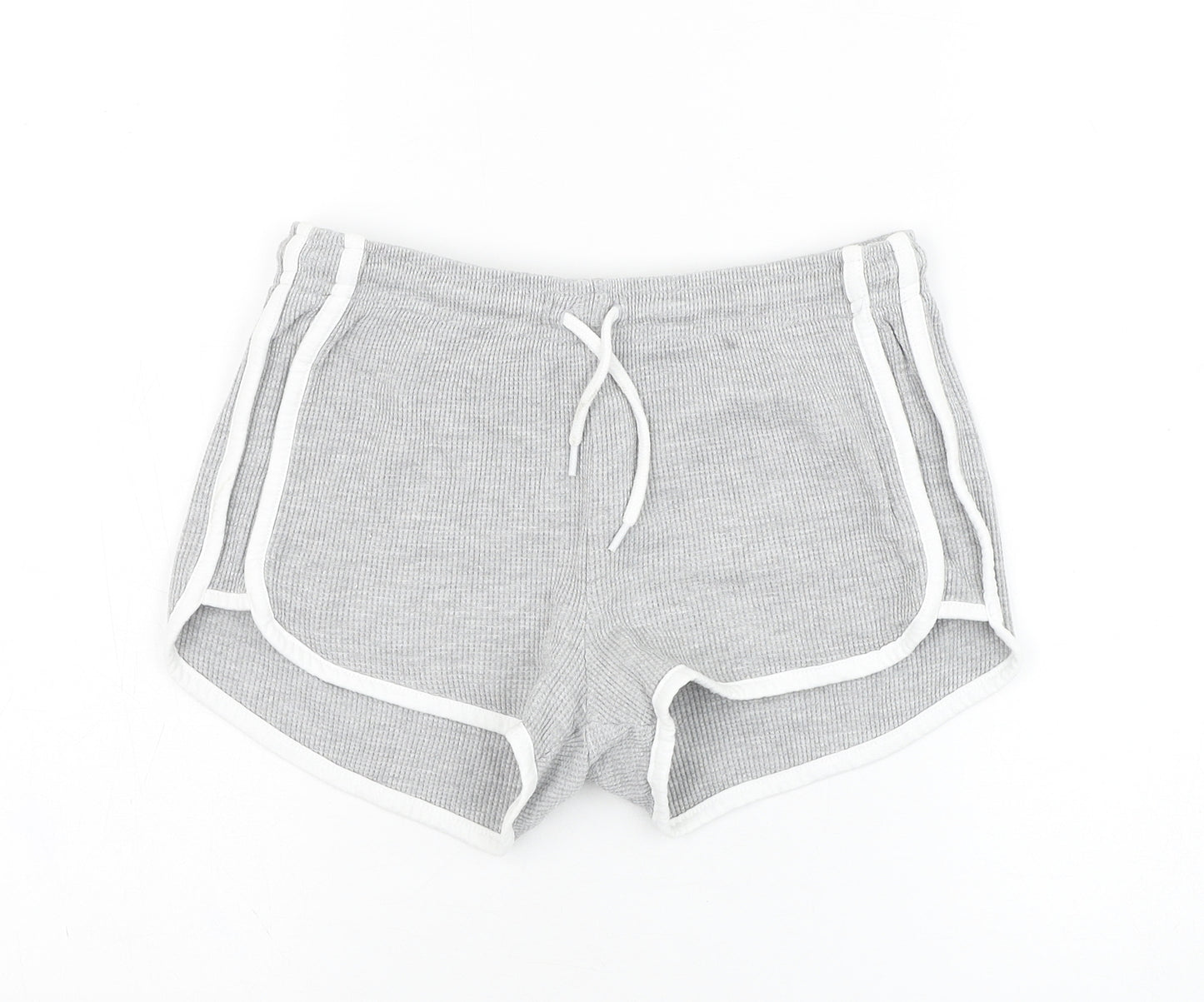 Primark Girls Grey  Cotton Sweat Shorts Size 6 Years  Regular