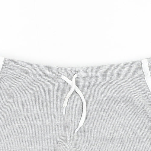 Primark Girls Grey  Cotton Sweat Shorts Size 6 Years  Regular
