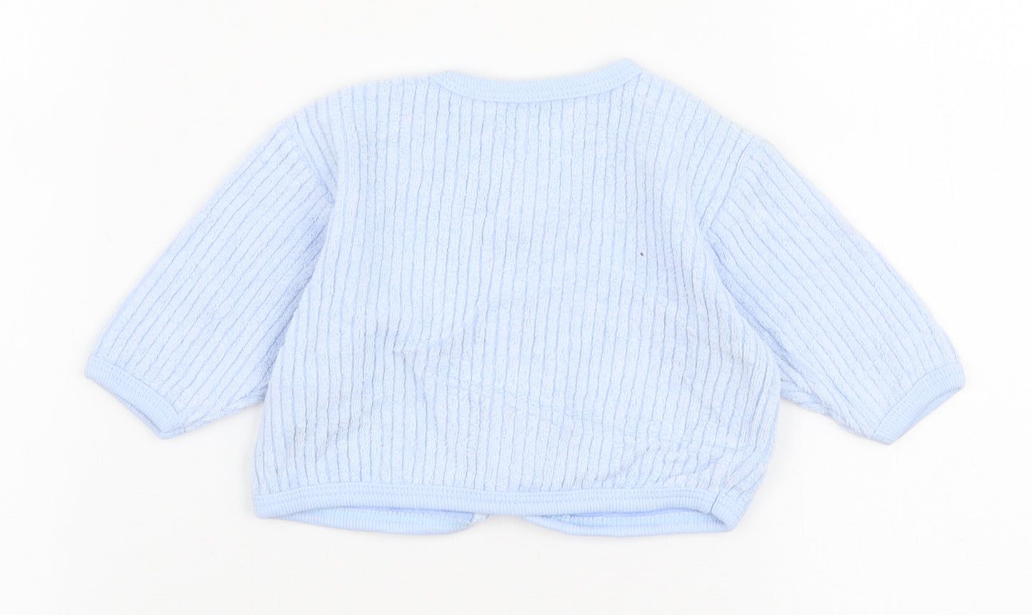 St Bernard Baby Blue  Cotton Cardigan Jumper Size 0-3 Months  Button
