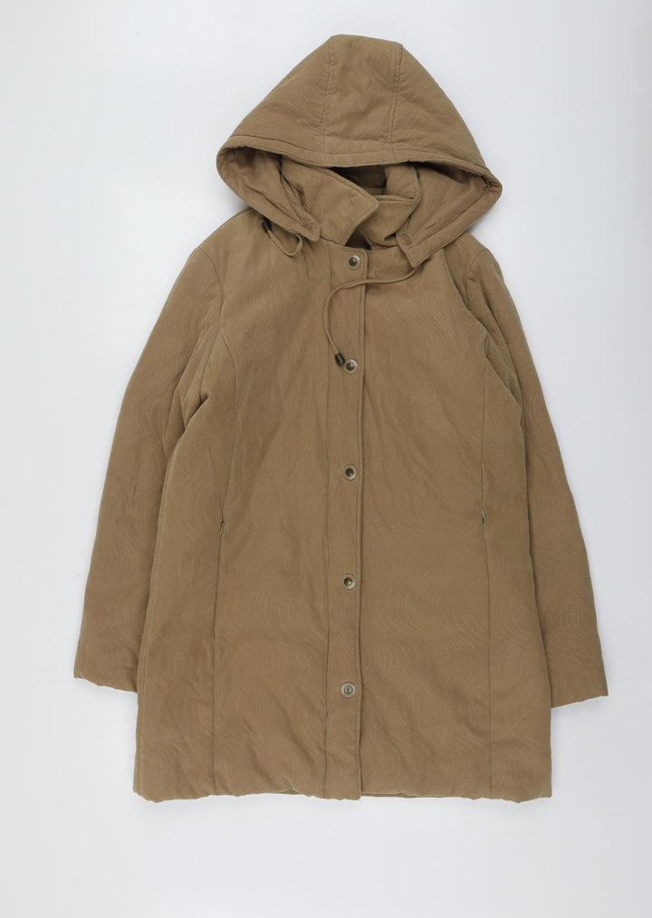 Klass Womens Beige Jacket Size M