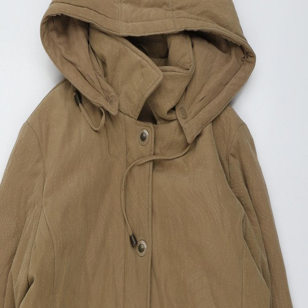 Klass Womens Beige   Jacket  Size M