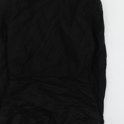 Wallis  Womens Black  Acrylic Jacket Suit Jacket Size 8