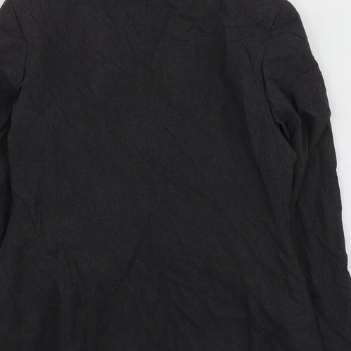 New Look Womens Grey  Polyester Jacket Suit Jacket Size 14