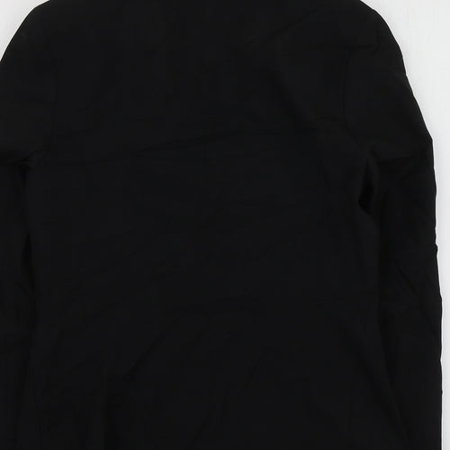 Papaya Womens Black  Polyester Jacket Suit Jacket Size 12