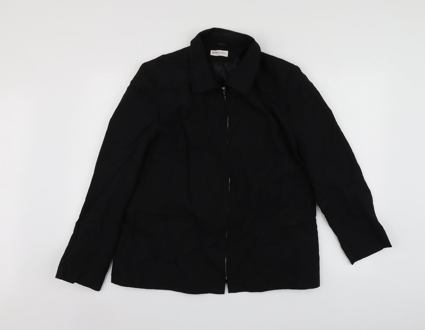Bonmarché Womens Black   Jacket Blazer Size 16