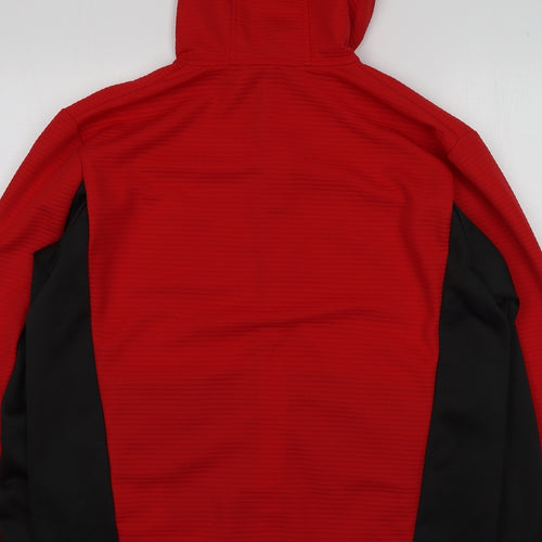 Regatta Mens Red  Polyester Full Zip Hoodie Size XL