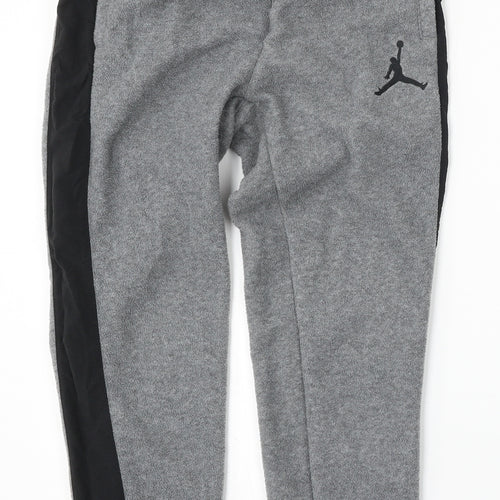 Jordan Boys Grey  Polyester Jogger Trousers Size 10-11 Years  Regular