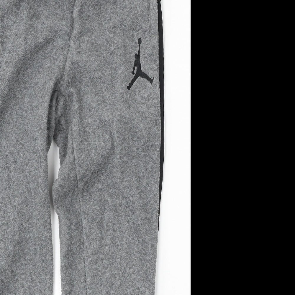 Jordan Boys Grey  Polyester Jogger Trousers Size 10-11 Years  Regular