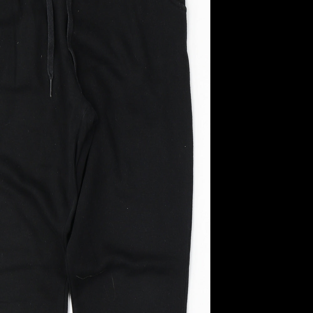 New Look Womens Black  Polyester Jogger Trousers Size 12 L30 in Regular